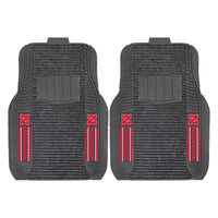 University of Nebraska 2 Piece Deluxe Car Mat Set