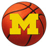 University of Michigan Basketball Rug - 27in. Diameter