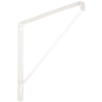 207BC Shelf Bracket - White