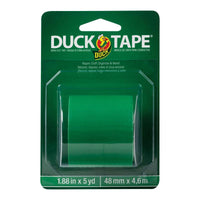 Duck 1.88 in. W X 5 yd L Green Solid Duct Tape