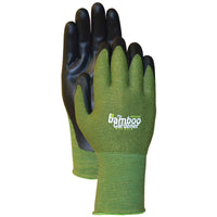 Bellingham Bamboo Gardener Men's Palm-dipped Gardening Gloves Green L 1 pair