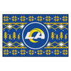 NFL - Los Angeles Rams Holiday Sweater Rug - 19in. x 30in.