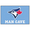 MLB - Toronto Blue Jays Light Blue Man Cave Rug - 19in. x 30in.