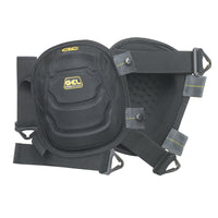 CLC Work Gear Gel-Tek 7.37 in. L x 5.5 in. W Knee Pads Black