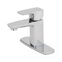 OakBrook Chrome Single-Handle Bathroom Sink Faucet 2 in.