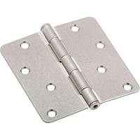 National Hardware 4 in. L Satin Nickel Door Hinge 1 pk