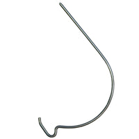 Monkey Hook Galvanized Silver Picture Hanger 20 lb. (Pack of 12)