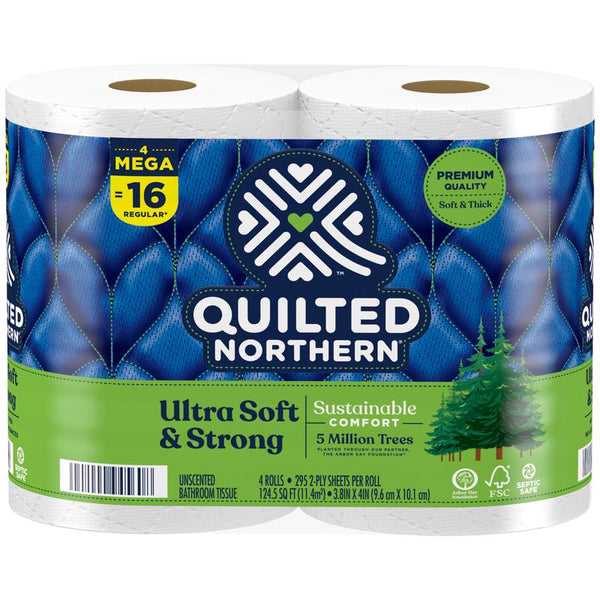 4 Scott Towels/4 Quilted Northern toilet paper Household 2024 Bundle