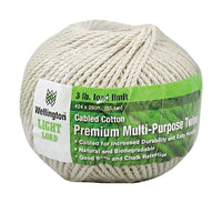 Wellington 280 ft. L White Twisted Cotton Twine