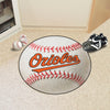 MLB - Baltimore Orioles Script Baseball Rug - 27in. Diameter