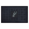 NBA - San Antonio Spurs Heavy Duty Door Mat - 19.5in. x 31in.