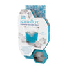 TrueZoo Iced Out Diamonds 6 Cubes oz. Blue Silicone Ice Mold (Pack of 8)