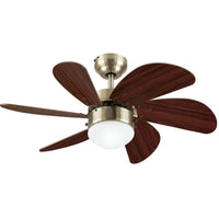 Westinghouse Turbo Swirl 30 in. Antique Brass Indoor Ceiling Fan