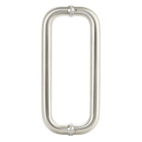 Brinks 12 in. L Satin Silver Stainless Steel Door Pull