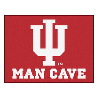 Indiana University Man Cave Rug - 34 in. x 42.5 in.