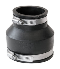 Fernco Schedule 40 3 in. Hub X 2 in. D Hub PVC 4-1/2 in. Flexible Coupling 1 pk