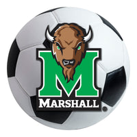 Marshall University Soccer Ball Rug - 27in. Diameter