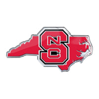 North Carolina State University Team State Aluminum Emblem