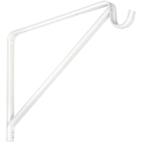 208BC Shelf / Rod Bracket - White