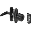 National Hardware Black Zinc Universal Knob Latch 1 pk