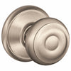 Schlage Georgian Satin Nickel Passage Door Knob Right or Left Handed