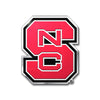 North Carolina State University Heavy Duty Aluminum Color Emblem