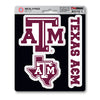 Texas A&M University 3 Piece Decal Sticker Set