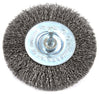 Forney 4 in. Crimped Wire Wheel Brush Metal 6000 rpm 1 pc