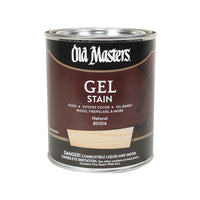 Old Masters Semi-Transparent Natural Oil-Based Alkyd Gel Stain 1 qt