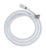 LDR White Metal 72 inch in. Shower Hose