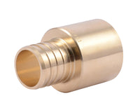 SharkBite 1 in. Crimp X 1 in. D PEX Brass Adapter