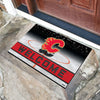 NHL - Calgary Flames Rubber Door Mat - 18in. x 30in.