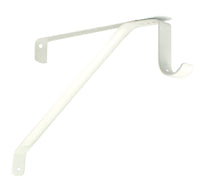 Knape & Vogt John Sterling White Steel Shelf/Rod Bracket 12 Ga. 10 in. L 250 lb. (Pack of 20)