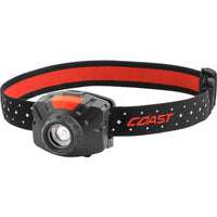 Coast FL60 400 lm Black LED Head Lamp AAA Battery