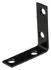 National Hardware 2 in. H X 0.625 in. W X 0.08 in. D Black Steel Inside Corner Brace