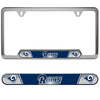 NFL - Los Angeles Rams Embossed License Plate Frame