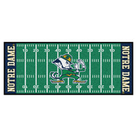 Notre Dame Leprechaun Field Runner Mat - 30in. x 72in.