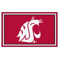 Washington State University 4ft. x 6ft. Plush Area Rug