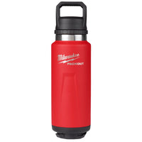 Milwaukee Packout 36 oz Red BPA Free Bottle with Chug Cap