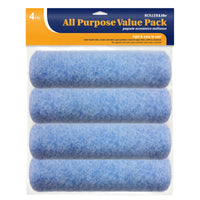 RollerLite Polyester Knit 9 in. W X 3/8 in. Cage Paint Roller Cover 4 pk