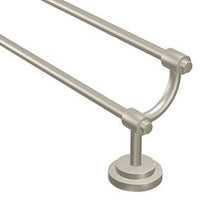 BRUSHED NICKEL 24" DOUBLE TOWEL BAR