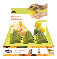 Chef'n Palmzester Green Plastic Citrus Zester (Pack of 9)