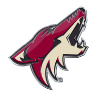 NHL - Arizona Coyotes Heavy Duty Aluminum Color Emblem