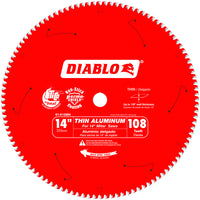 Diablo 14 in. Dia. x 1 in. Carbide Circular Saw Blade 108 teeth 1 pk