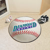 MLB - Arizona Diamondbacks Retro Collection Baseball Rug - 27in. Diameter - (1998)