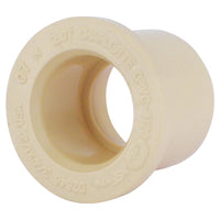 Charlotte Pipe FlowGuard Schedule 40 3/4 in. Hub  x 1/2 in. Dia. Spigot CPVC Reducing Bushing (Pack of 25)