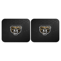 Oakland University Back Seat Car Mats - 2 Piece Set