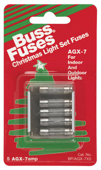 Bussmann 7 amps Fast Acting Fuse 5 pk