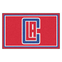 NBA - Los Angeles Clippers 4ft. x 6ft. Plush Area Rug