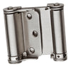 National Hardware 3 in. L Satin Nickel Double-Acting Spring Hinge 1 pk